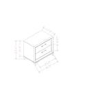 Star - Nightstand - White by HouseOfZazla