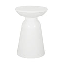 Outdoor Modern Metal End Large Table
