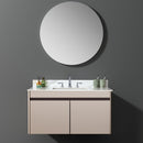 Vanity Top With Undermount Sink And Backsplash, Sintered Stone