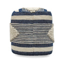 Diamond - Handcrafted Cylindrical Pouf by HouseOfZazla