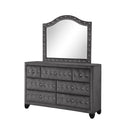 Sophia - 7 Drawer Dresser - Gray by HouseOfZazla