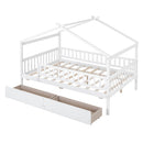 House Bed With 2 Drawers