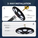 Yescom Solar Flagpole Light Topper Hole 11/16" 136LED