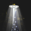 Yescom Sectional Flag Pole with Light (20ft,25ft,30ft Options)