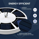 Yescom Solar Powered Flagpole LED Light for Yard Outdoor D9/16"