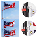 Yescom EZ GO Aluminum Telescopic Flagpole (20', 25', 30' Options)