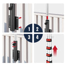 Yescom 20ft Banner Poles for Event, Grand Opening, Promo(Mount Included)