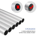 Yescom Sectional Flag Pole with Light (20ft,25ft,30ft Options)