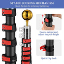 Yescom EZ GO Telescopic Flagpole with Tire Mount