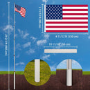 Yescom EZ GO Aluminum Telescopic Flagpole (20', 25', 30' Options)