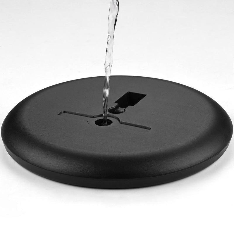 Yescom 8' Indoor Flagpoles with Stand US Flag 2-Pack