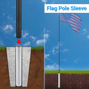 Yescom Telescopic Flagpoles Sleeve for 20', 25', 30'