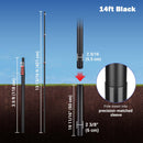 Yescom Telescoping Antenna Mast for Starlink Gen3 to V5, RV