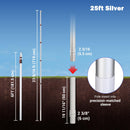Yescom Telescoping Antenna Mast for Starlink Gen3 to V5, RV