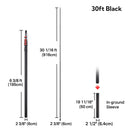 Yescom Telescoping Antenna Mast for Starlink Gen3 to V5, RV