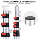 Yescom Telescoping Antenna Mast for Starlink Gen3 to V5, RV