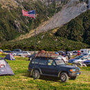 Yescom EZ GO Telescopic Flagpole with Tire Mount