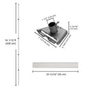 Yescom Starlink Pole Mount Kit D2.75" with Gen 3 Adapter