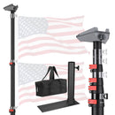 Yescom Starlink Mini Pole Mount D2.75" with Tire Mount(14'-30' Options)