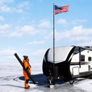 Yescom EZ GO Aluminum Telescopic Flagpole (20', 25', 30' Options)