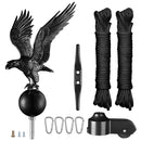 Yescom Flagpole Truck Top Pulley Cleat Ropes Kit