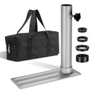 Yescom Portable Telescopic Tailgating Flagpoles Tire Mount