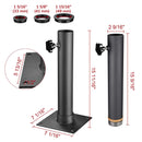 Yescom Telescopic FlagPole Deck Mount 16" x 2 3/8"