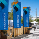 Yescom Vertical Flagpole Dock Mount Holder D1" to 2 3/8"