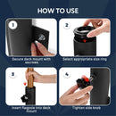 Yescom Vertical Flagpole Dock Mount Holder D1" to 2 3/8"