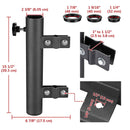Yescom RV Ladder Mounted Flagpole Holder for 1" to 2 3/8" Pole by yescomusa