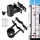 Yescom RV Ladder Mounted Flagpole Holder for 1" to 2 3/8" Pole