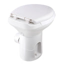 Yescom 20" RV Toilet Gravity Flush High Profile HDPE Travel