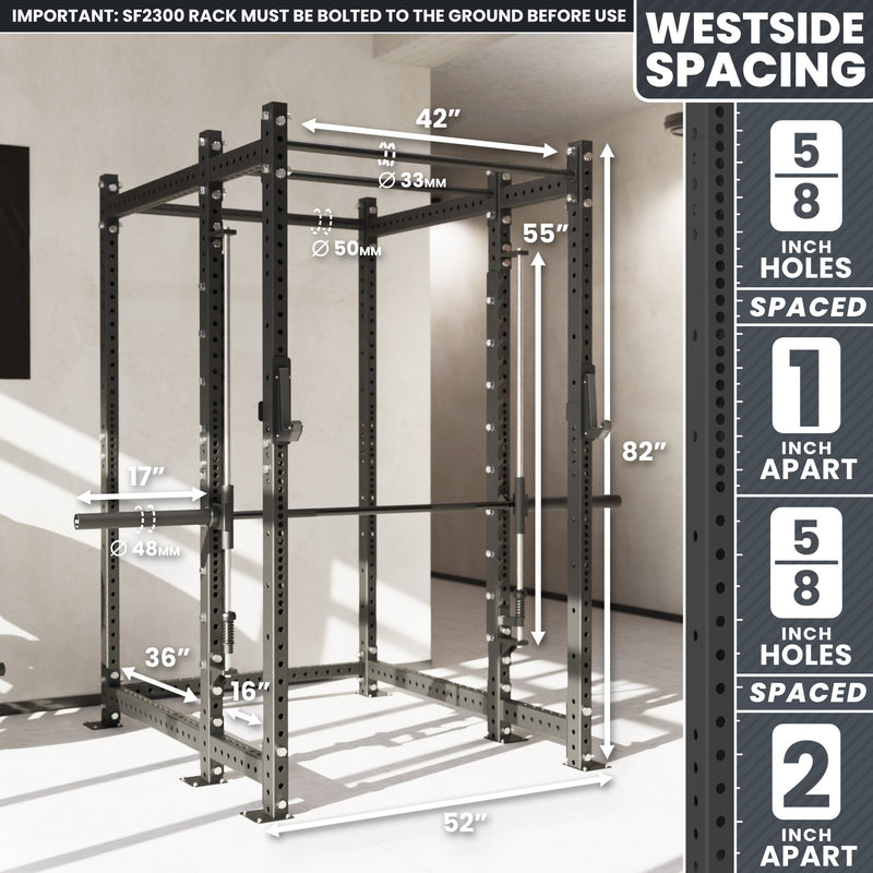Synergee 2300 Series Power Cage with Smith Machine