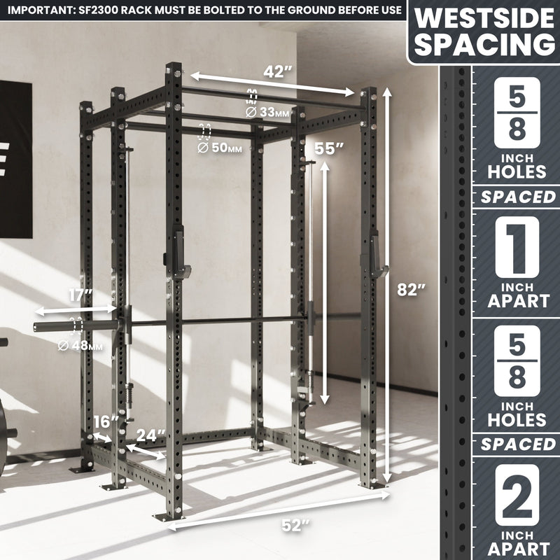Synergee 2300 Series Power Cage with Smith Machine