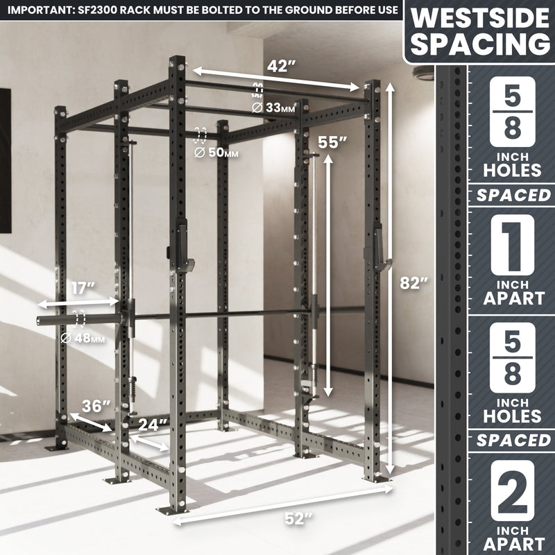 Synergee 2300 Series Power Cage with Smith Machine