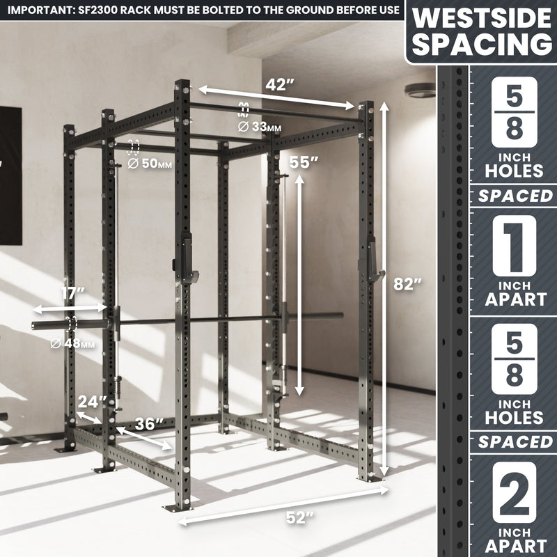 Synergee 2300 Series Power Cage with Smith Machine
