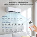 23000 BTU 208/230V Mini Split Air Conditioner and Heater Pump System