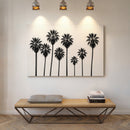 Seven Palms in Perfect Rhythm
