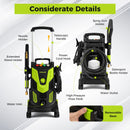 2300 PSI 1.8 GPM Electric High Pressure Power Washer