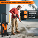 2300 PSI 1.8 GPM Electric High Pressure Power Washer by LJGDeals