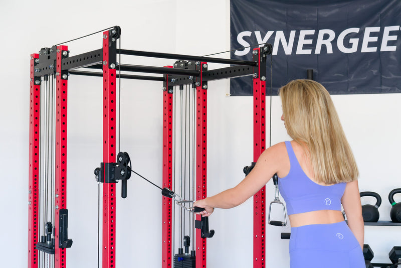 Synergee 2300 Series Power Cage with Synchronized Loaded Cable Cross Overs