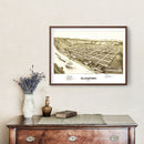 Vintage Map of Glassport, Pennsylvania 1902