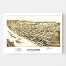Vintage Map of Glassport, Pennsylvania 1902