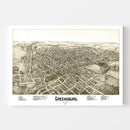 Vintage Map of Greensburg, Pennsylvania 1901