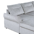 Montana - Sofabed With Storage - Gray by HouseOfZazla