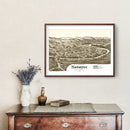 Vintage Map of Harmony, Pennsylvania 1901