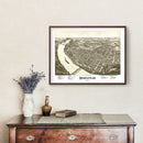 Vintage Map of Homestead, Pennsylvania 1902