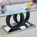 Minimalist Coffee Table - Black by HouseOfZazla