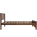 Platform Bed With Headboard, Footboard And Wood Slat Support by HouseOfZazla