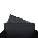 3-in-1 Convertible Folding Wagon Cart with Bench Seat & Storage